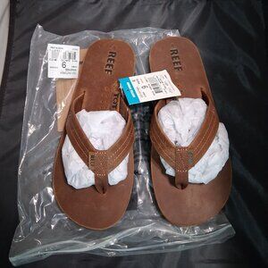REEF DRAFTSMAN Mens Slides Sandals Size 9 Bronze Brown RF002611BZB Bottle Opener